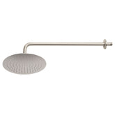 regadera redonda de acero inoxidable cromado 10